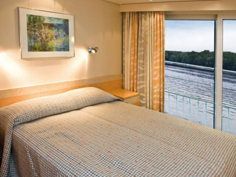 Das Flusschiff MS Viktoria