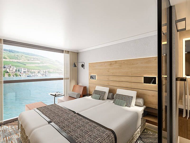 Das Flusskreuzfahrtschiff nickoSPIRIT