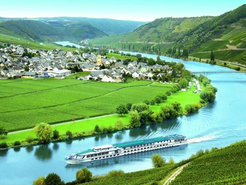 Das Phoenixflusschiff MS Rhein Prinzessin