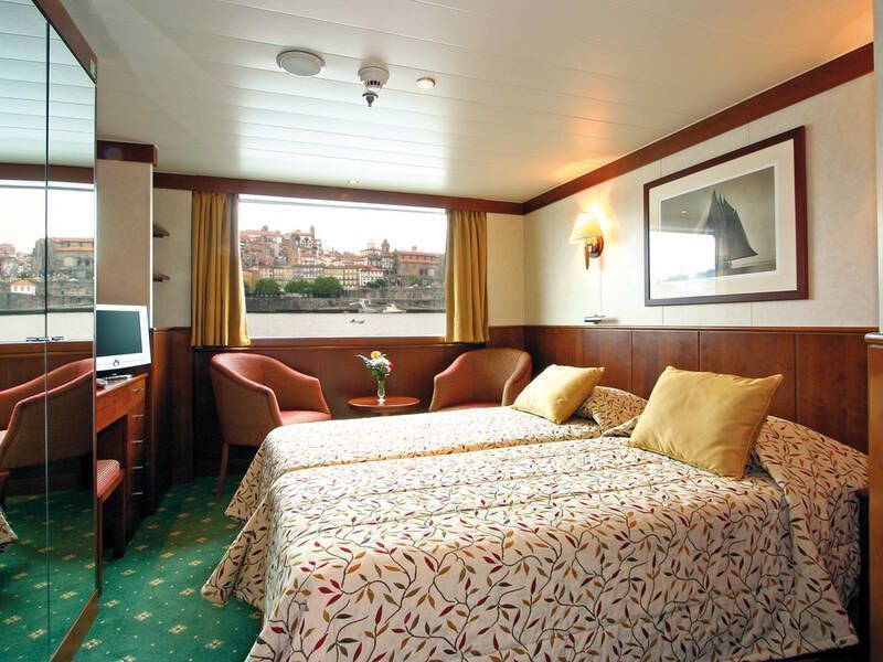 Das Flussschiff MS Douro Queen
