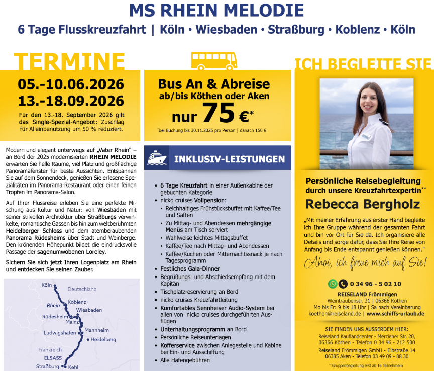 Begleitete Kreuzfahrten